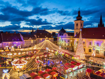 TÂRG DE CRĂCIUN SIBIU - 2 ZILE  