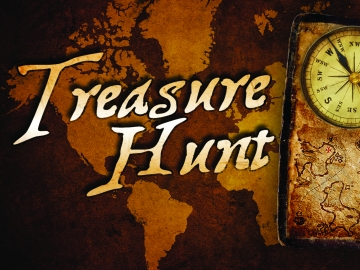 Treasure hunt! Vânătoare de comori interactivă